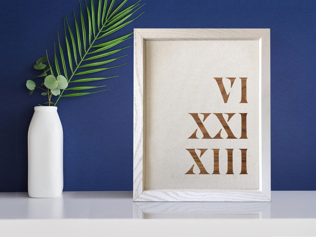 Personalized Cotton Poster