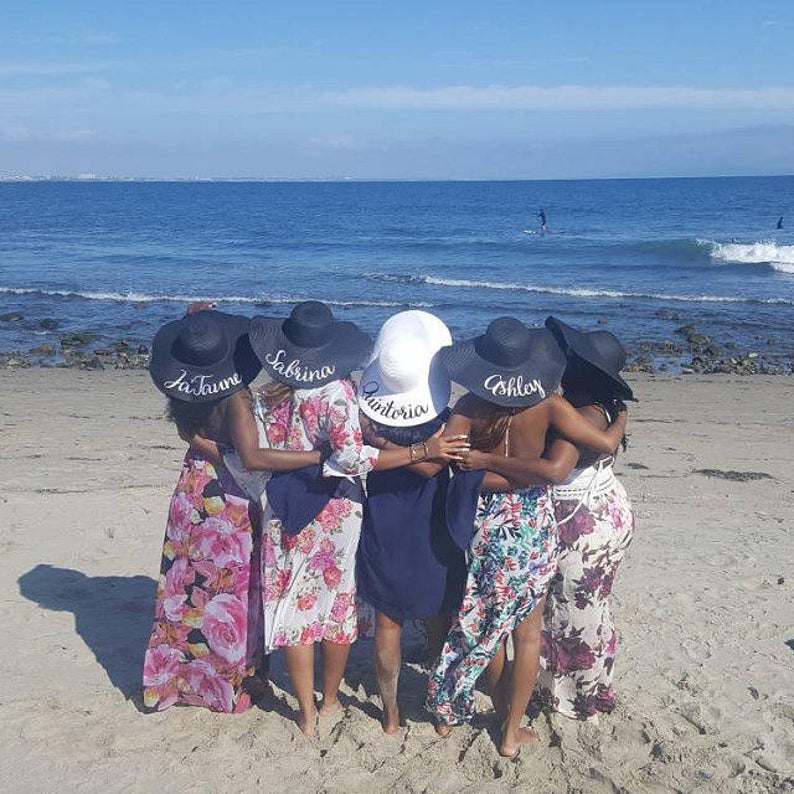 Personalized Floppy Beach Hat