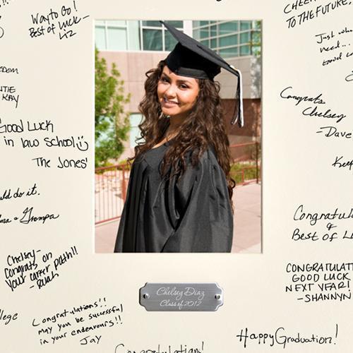 Personalized Graduation Day Signature Frame