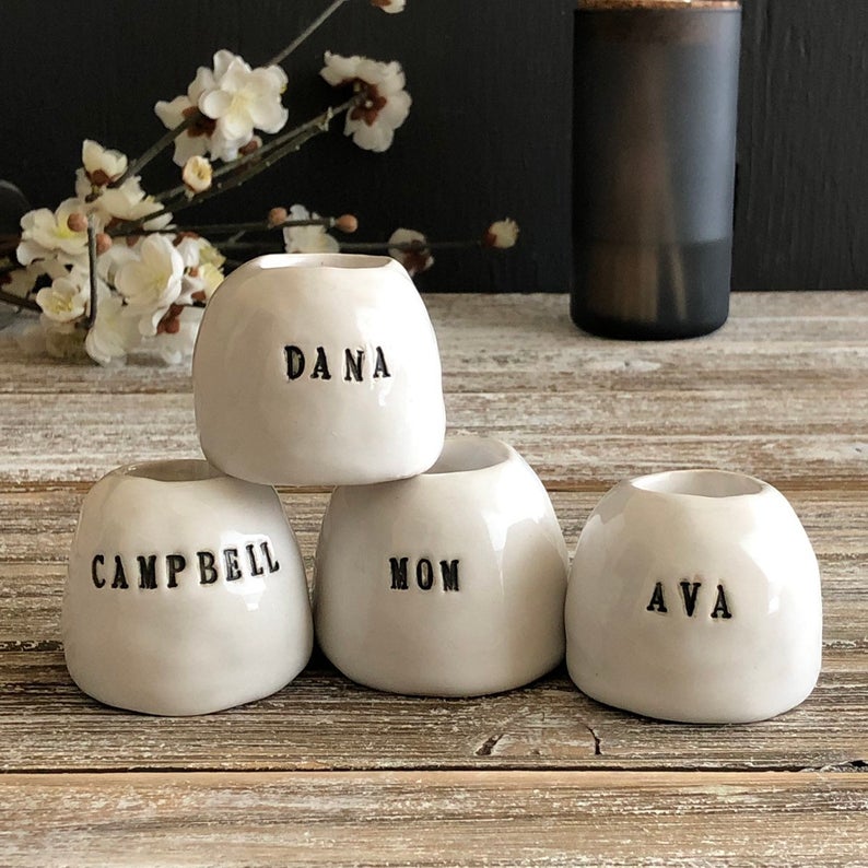 Personalized Individual Toothbrush Holders