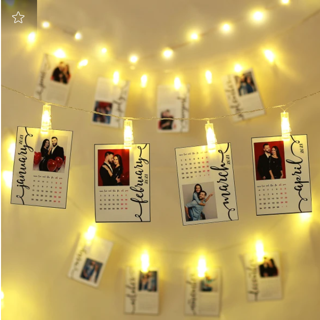 Personalized LED Photo Calendar