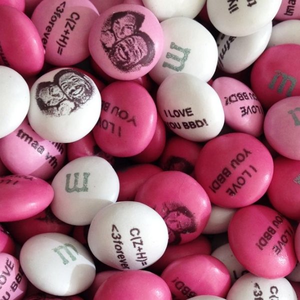 Personalized M&M's