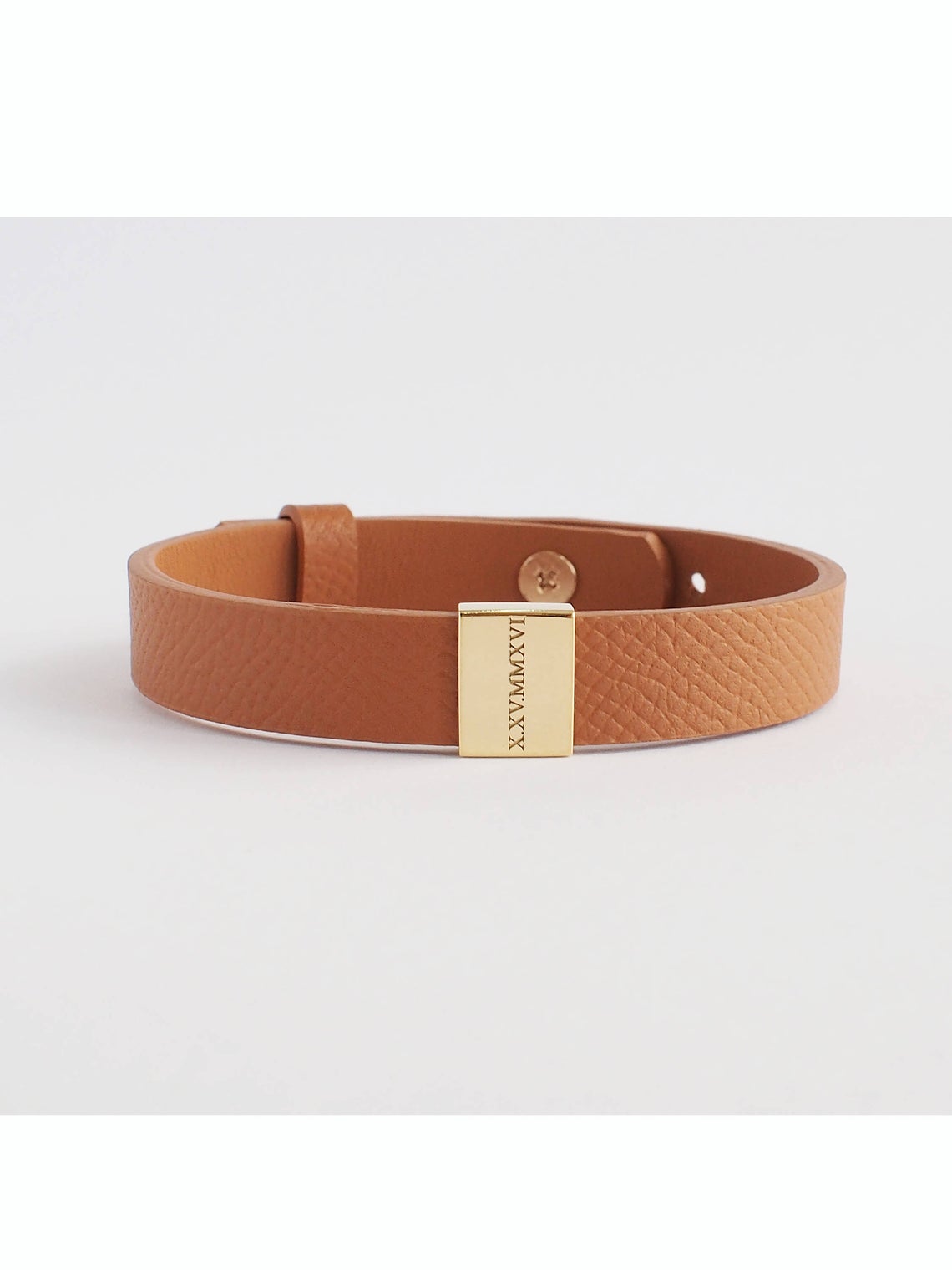 Personalized Men Leather Bracelet