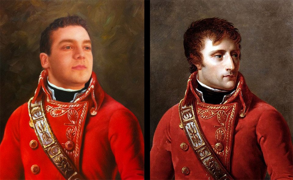 Personalized Noble Painting