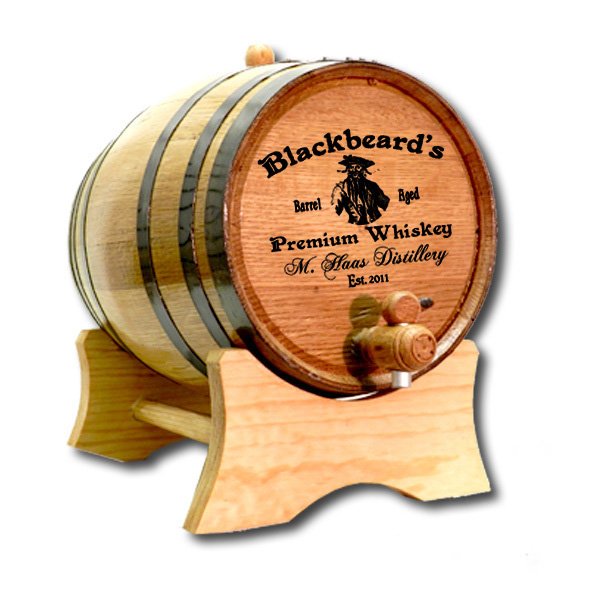 Personalized Pirate Barrel