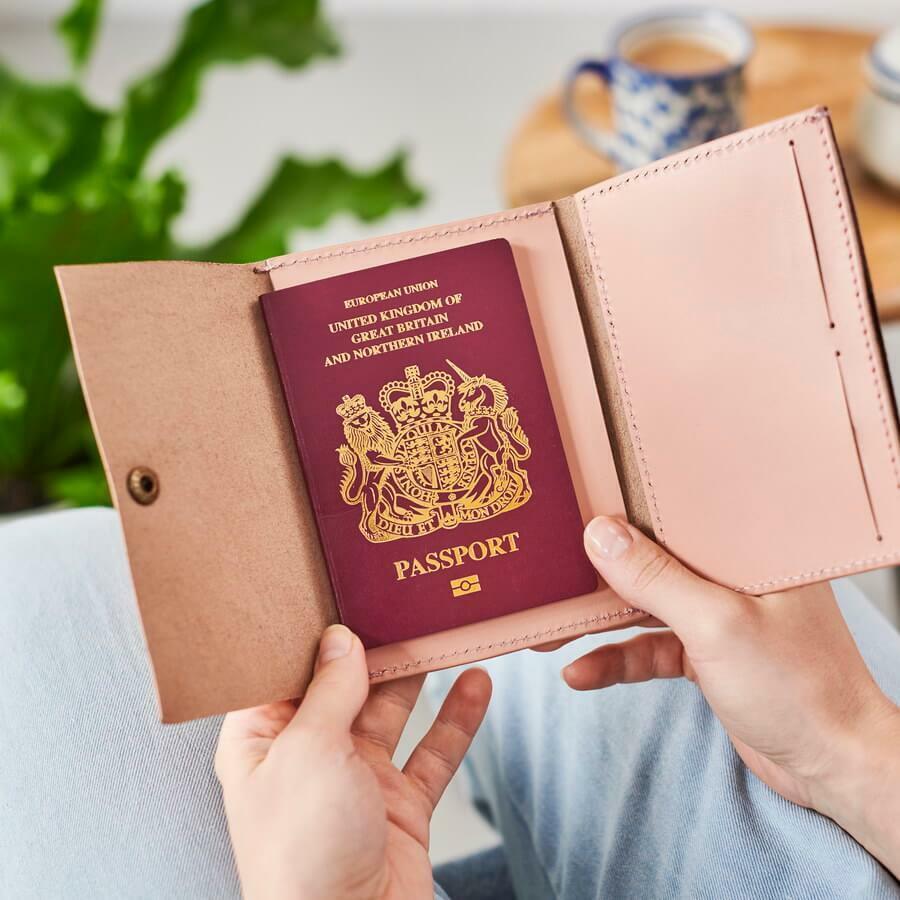 Personalized RFID Blocking Passport  Cover