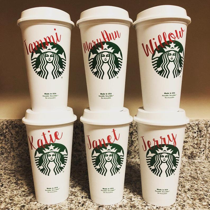 Personalized Starbucks Cup