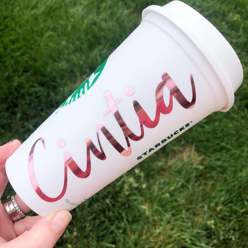 Personalized Starbucks Cup