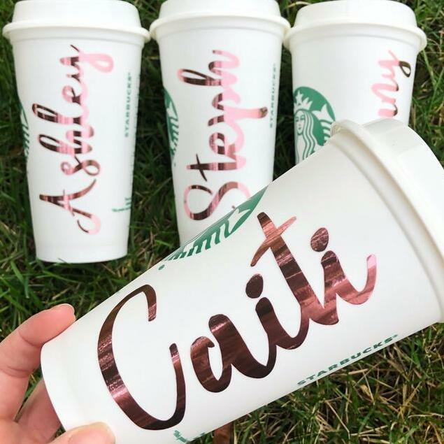 Personalized Starbucks Cup