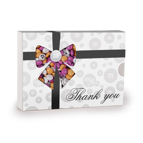 Personalized Thank You M&M'S Gift Box