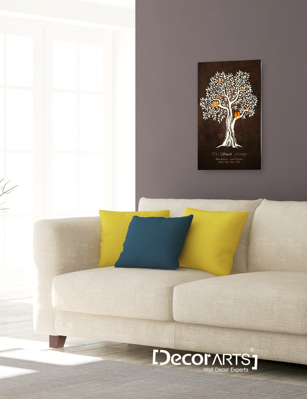 Personalized Transprinting Family Tree Artwork