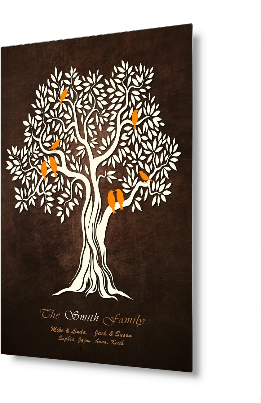 Personalized Transprinting Family Tree Artwork