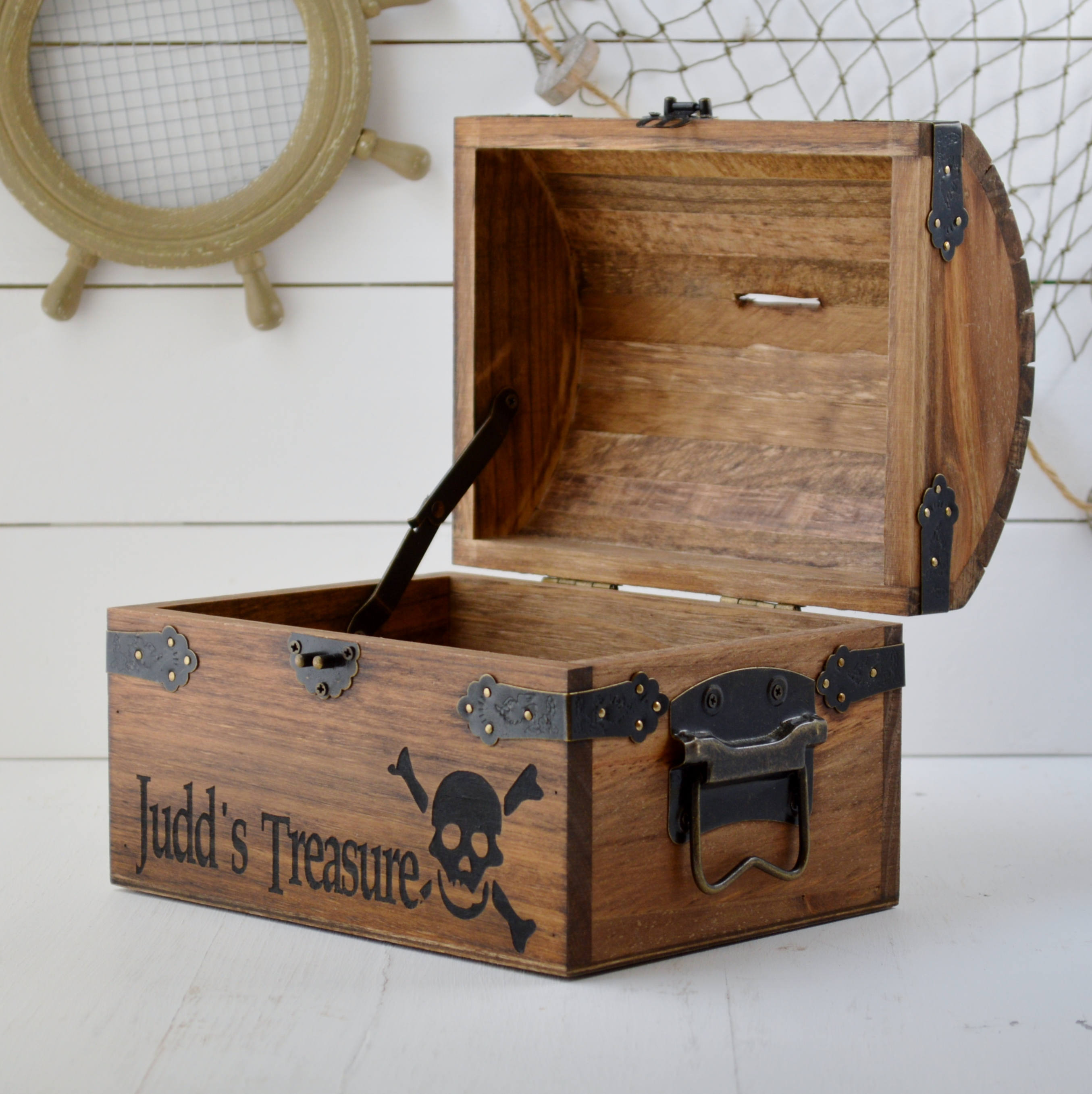 Personalized  Treasure Chest Piggy Bank