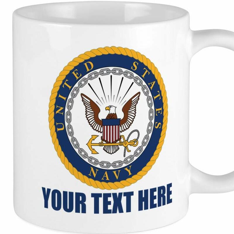 Personalized United States Navy Mug