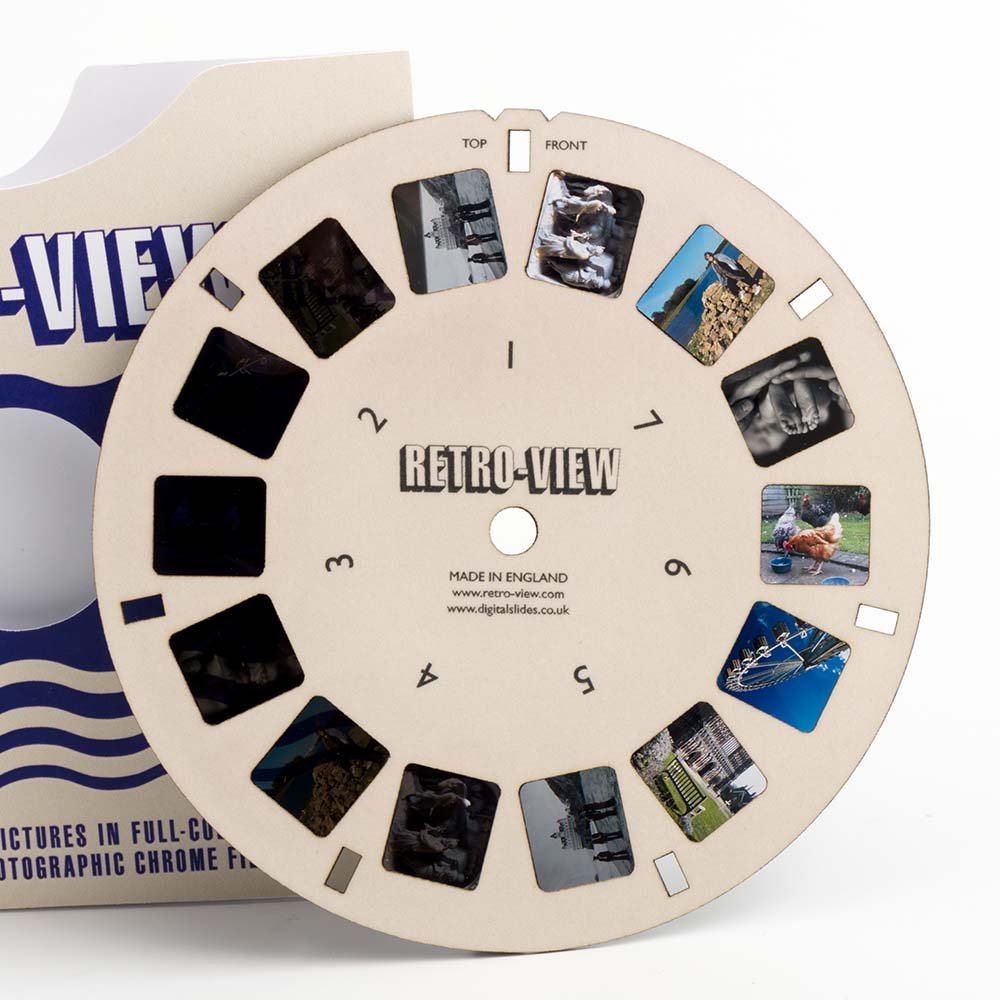 Personalized Viewmaster Custom Reel