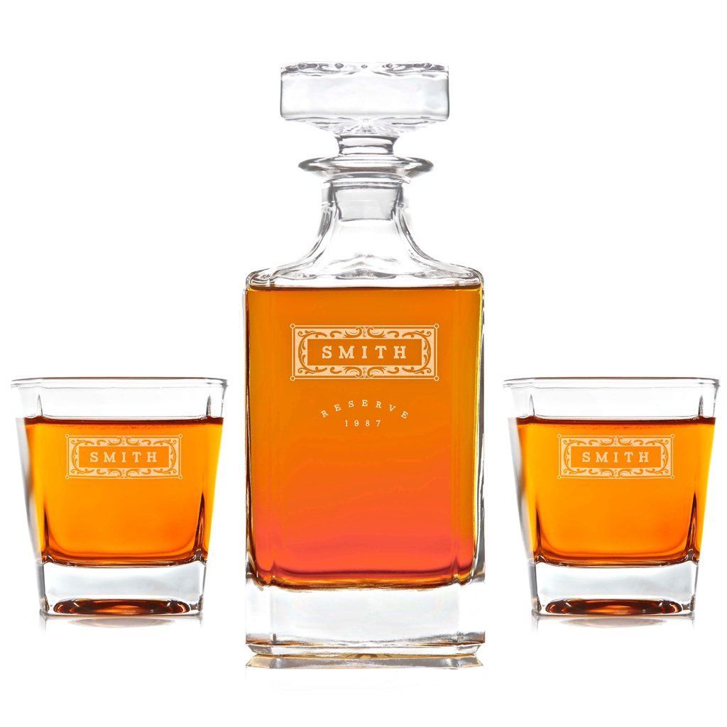 Personalized Whiskey Decanter