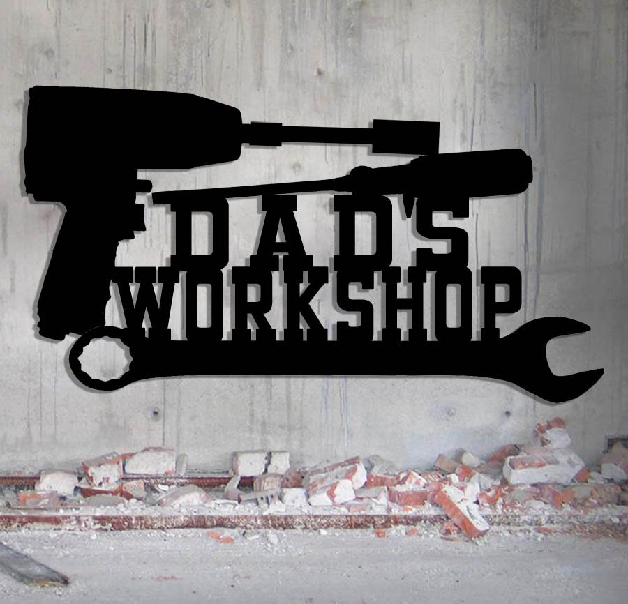 Personalized Workshop Sign