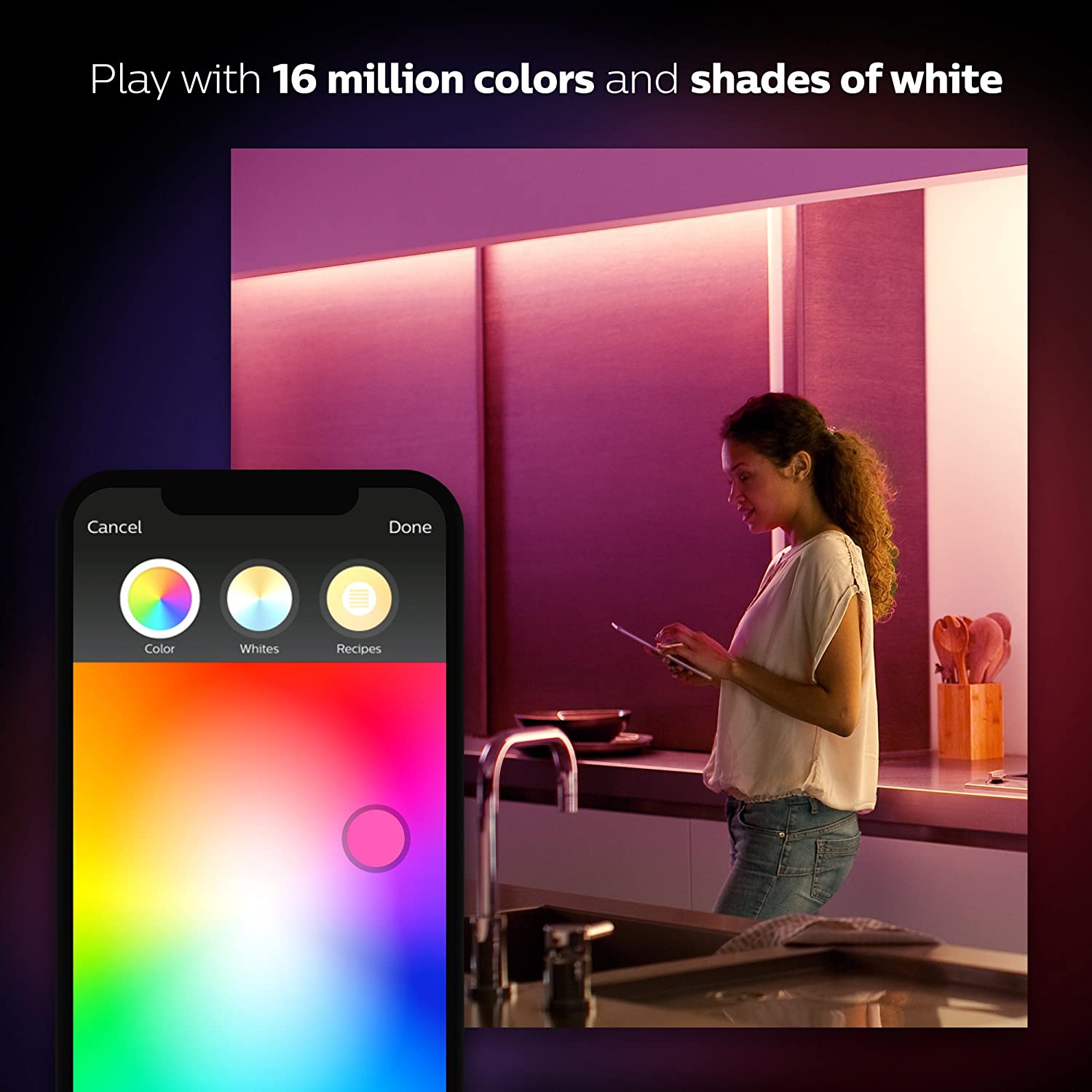 Philips Hue White and Color Ambiance Light Strip