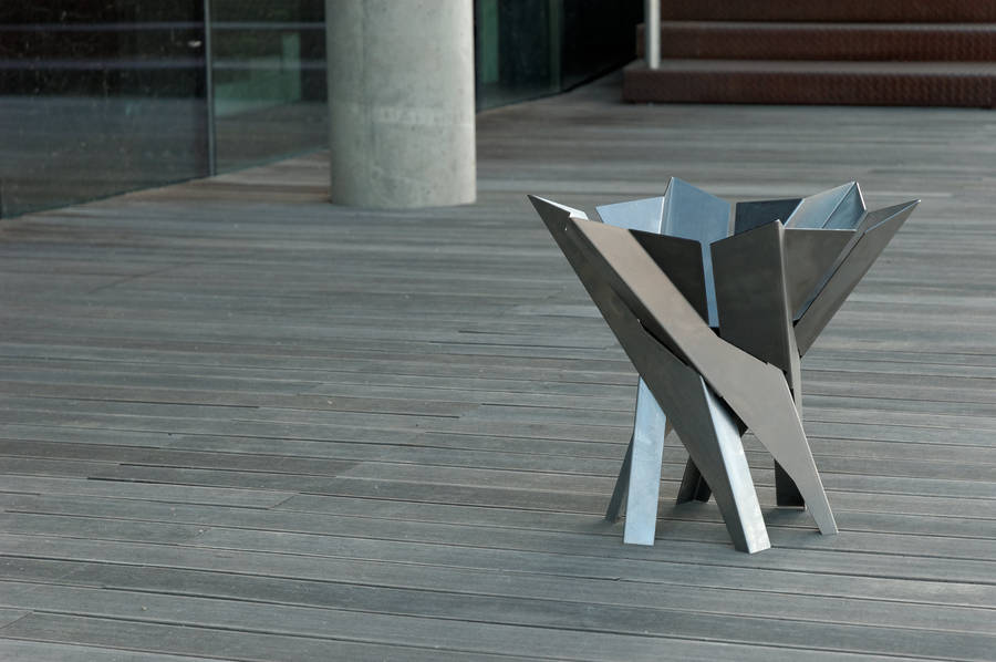 Phoenix Flower Steel Fire Pit