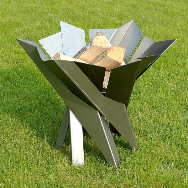 Phoenix Flower Steel Fire Pit