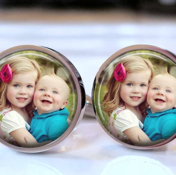 Custom Photo Cufflinks