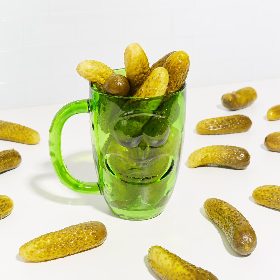 Pickle Rick Stein Glass