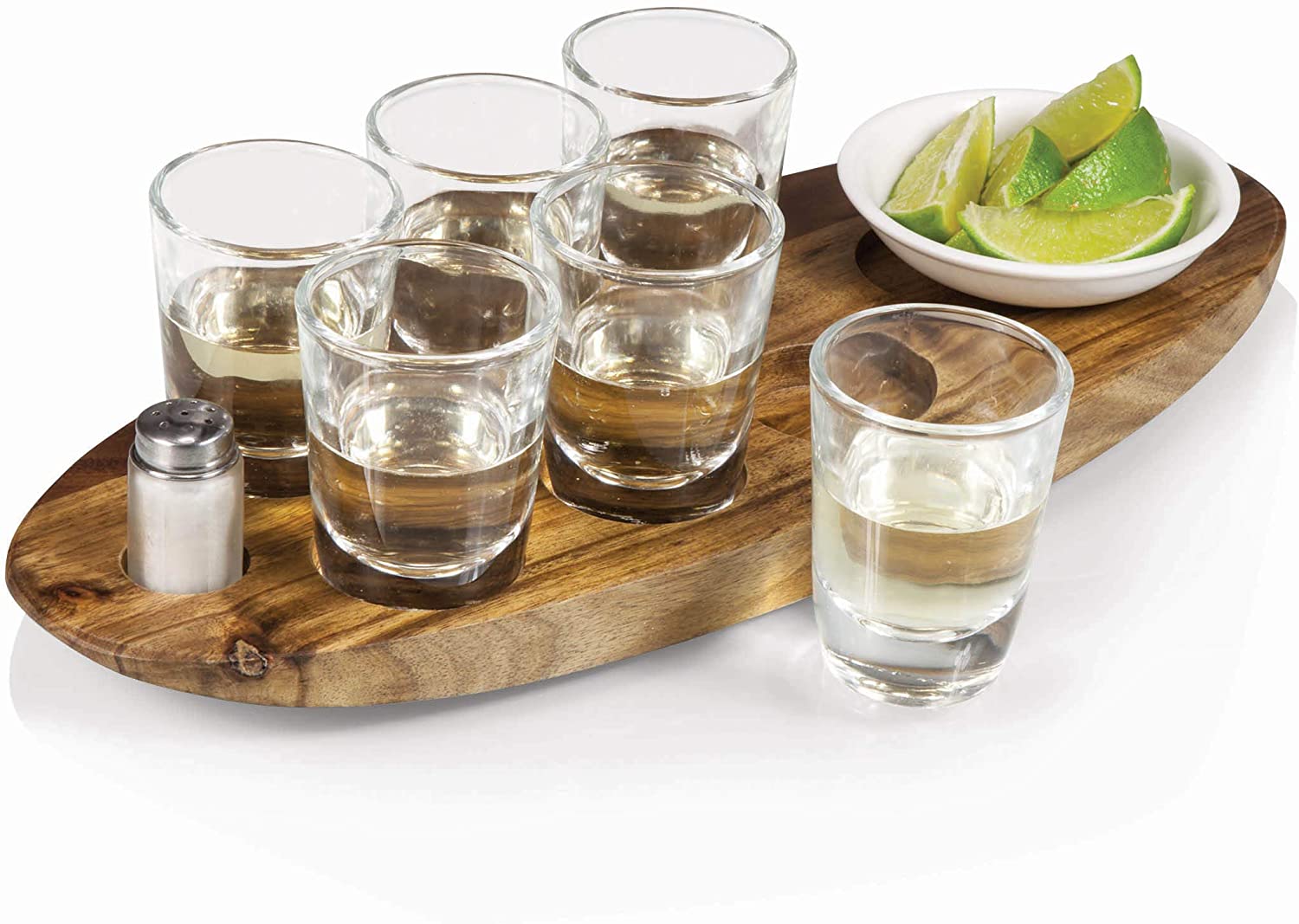 Picnic Time 6-Shot Glass Serving Set