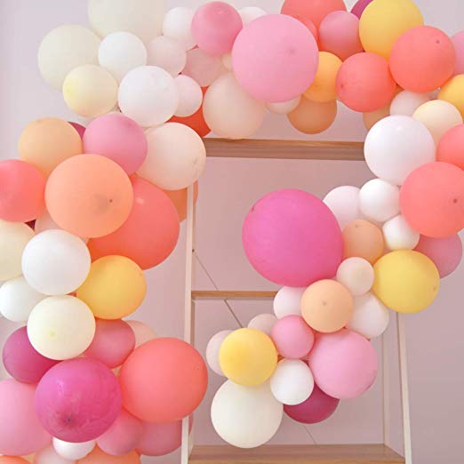 Pink Balloons Arch&Garland Kit