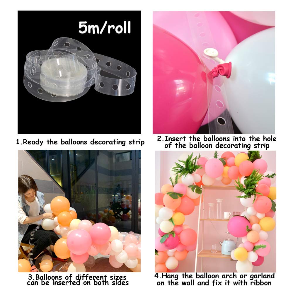 Pink Balloons Arch&Garland Kit