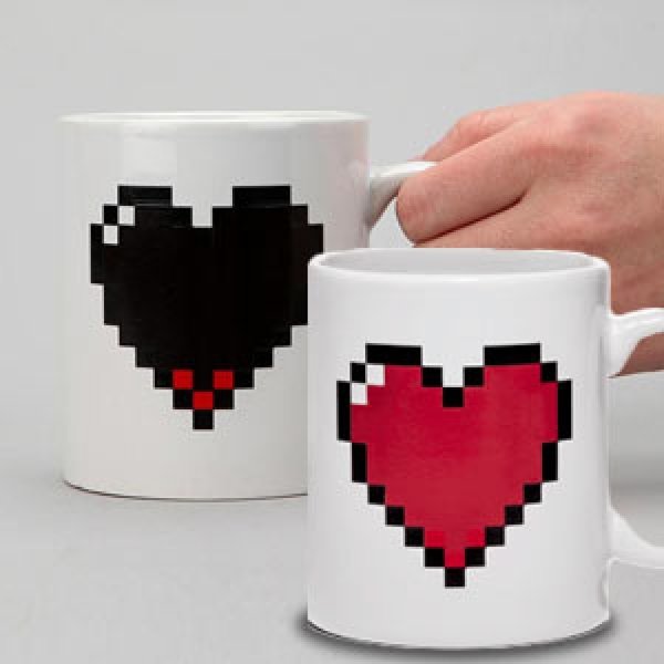 Pixel Heart Mug