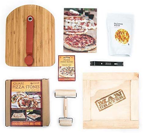 Pizza Grilling Crate Set