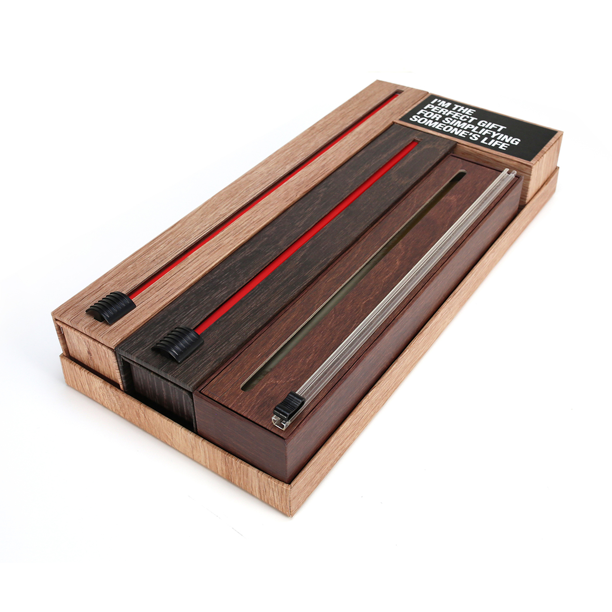Plastic Wrap, Foil and Parchment Dispenser Set