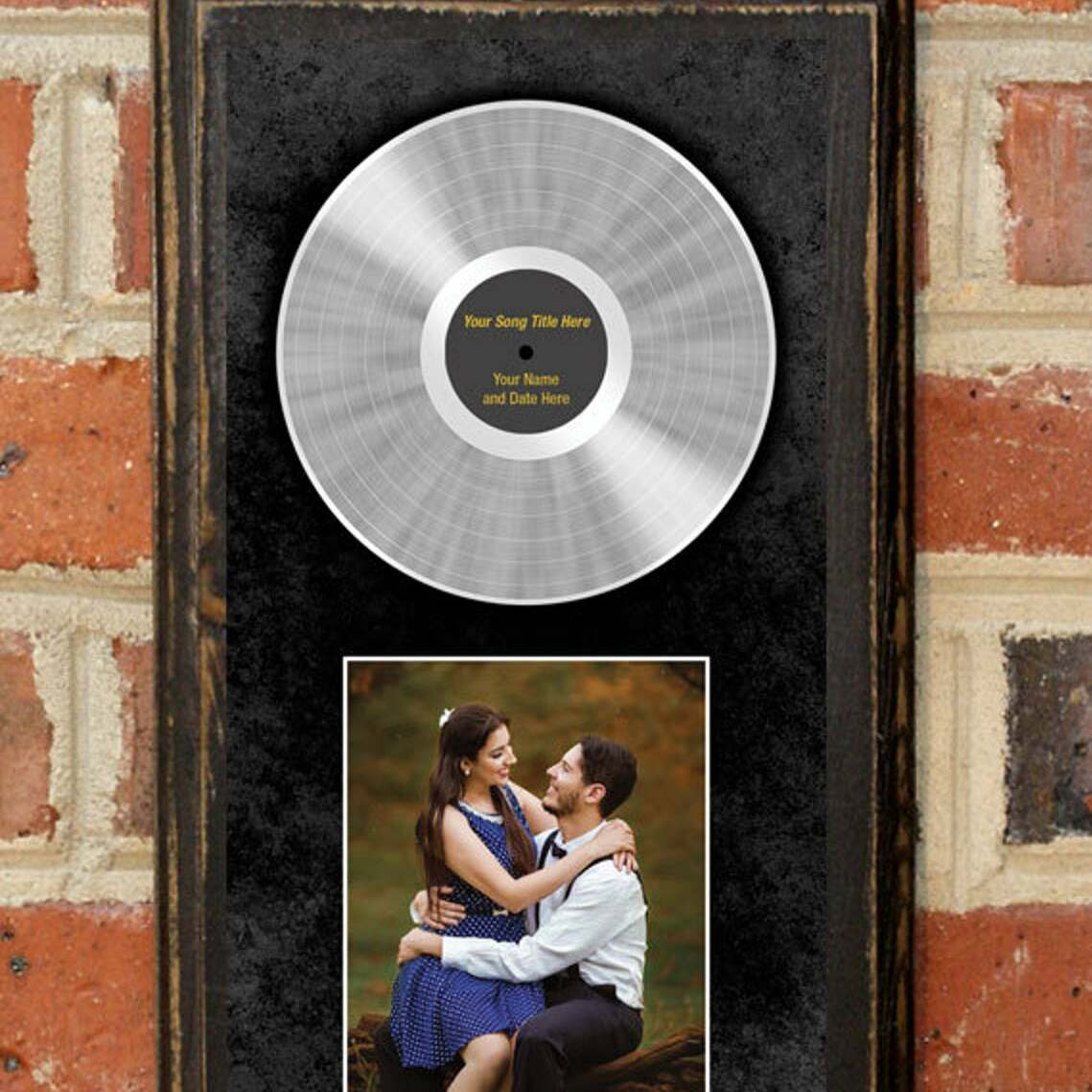 Platinum Record Custom Photo Wall Art Plaque