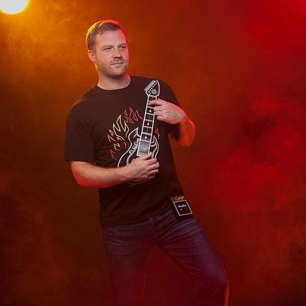 Playable Rock Guitar Shirt