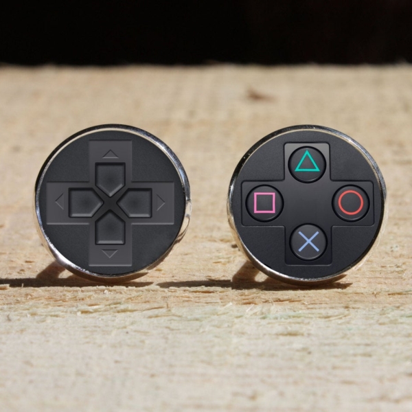 Playstation Controller inspired Cufflinks