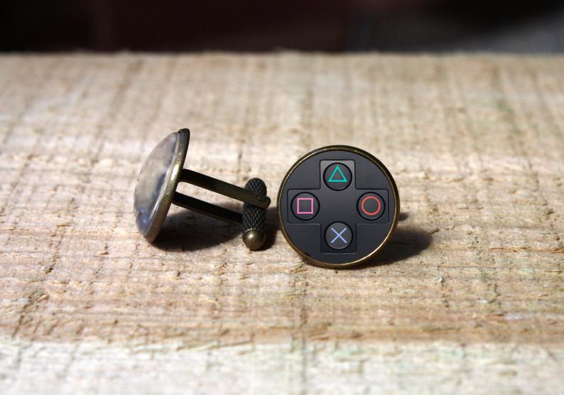 Playstation Controller inspired Cufflinks