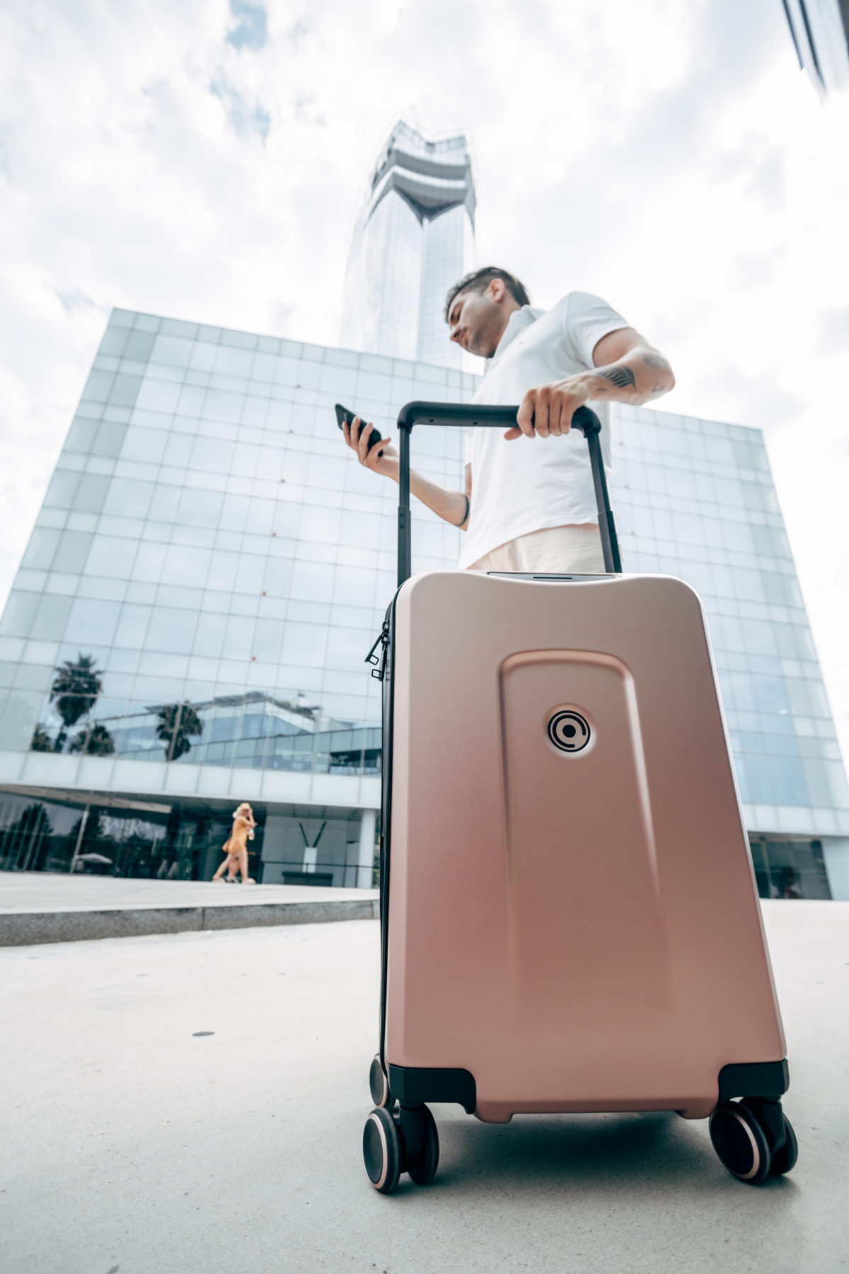 Plevo Smart Travel Suitcase