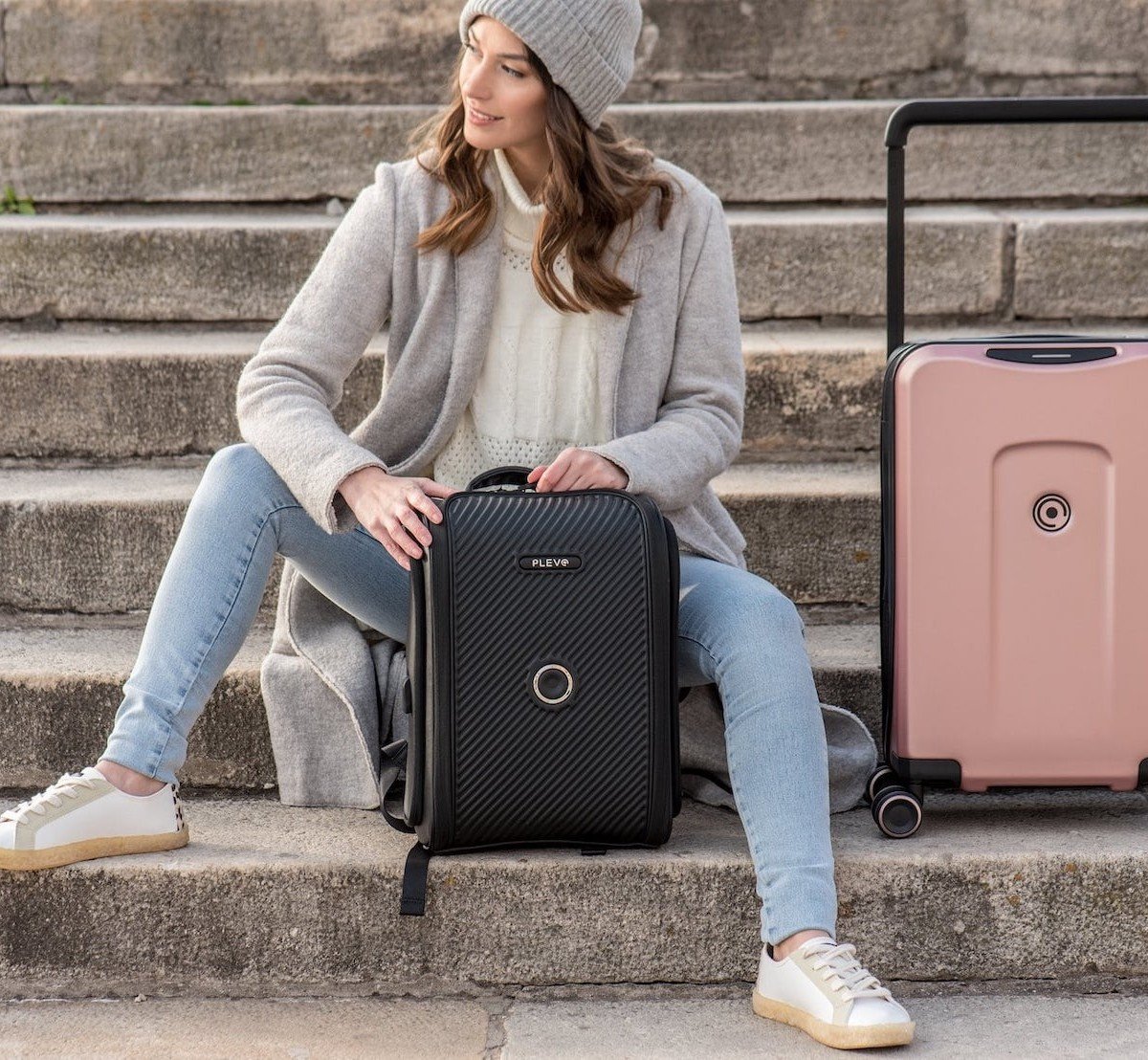 Plevo Smart Travel Suitcase