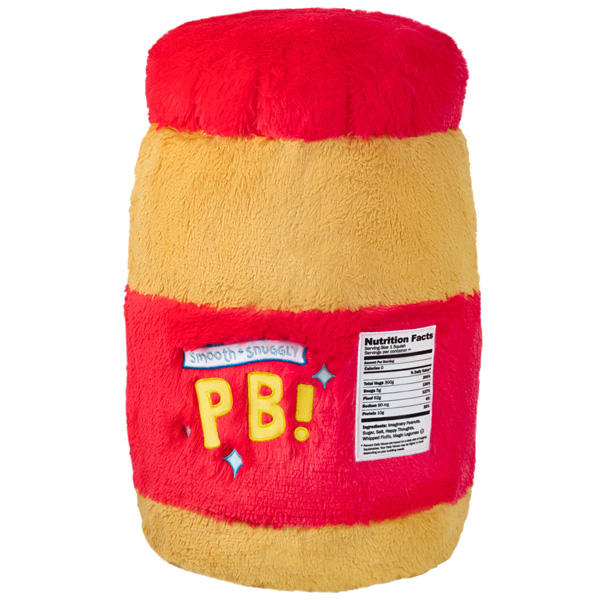 Plush Peanut Butter Jar