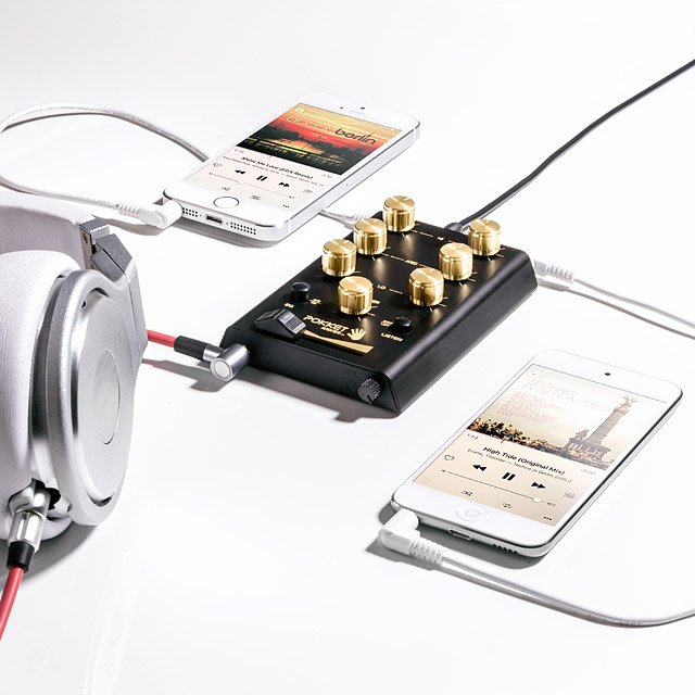 Pocket DJ Mixer