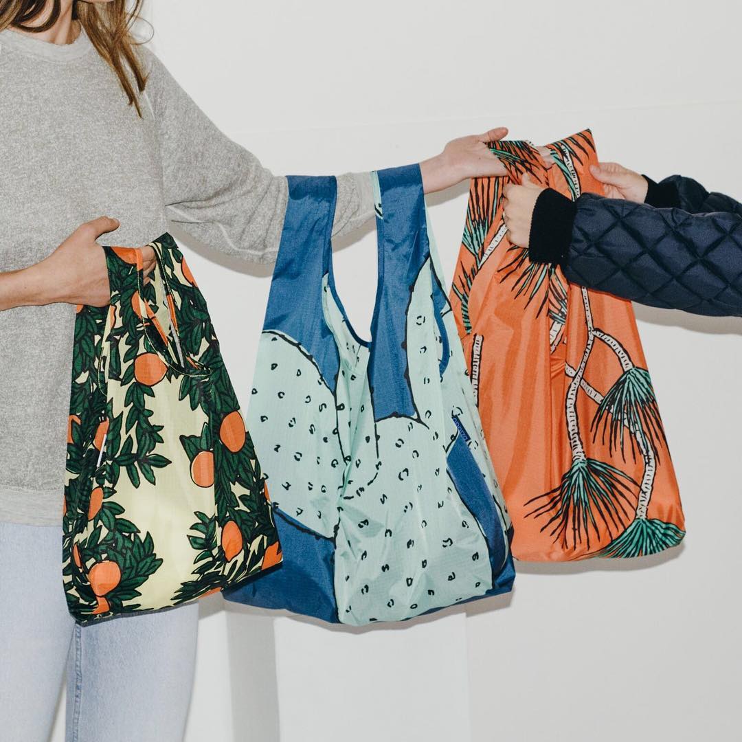 Modern Reusable Bag from Baggu