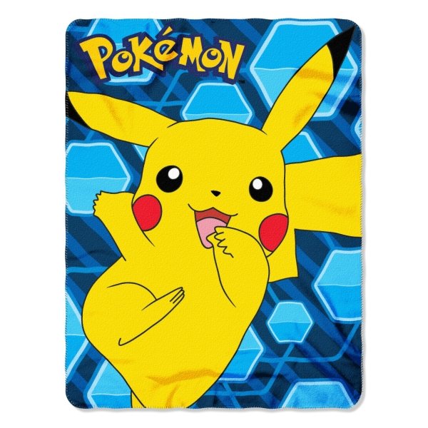 Pokémon Pikachu Fleece Throw Blanket