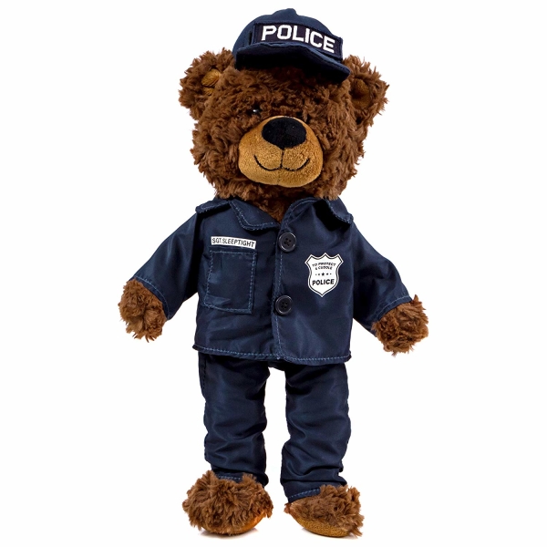 police stuffed bear