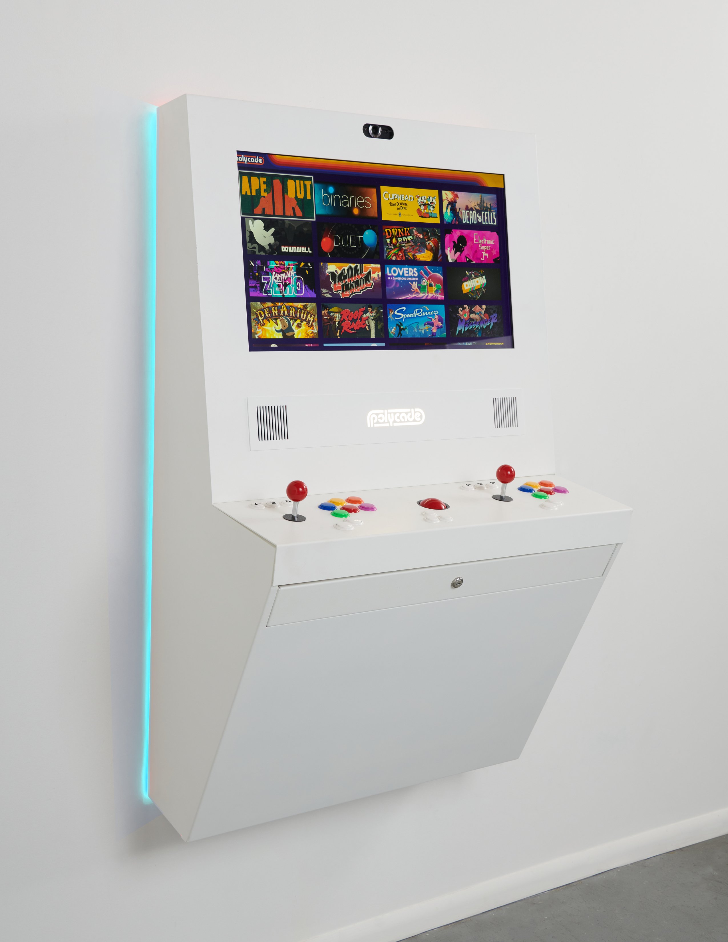 Polycade Wall-mounted Arcade Game Platform