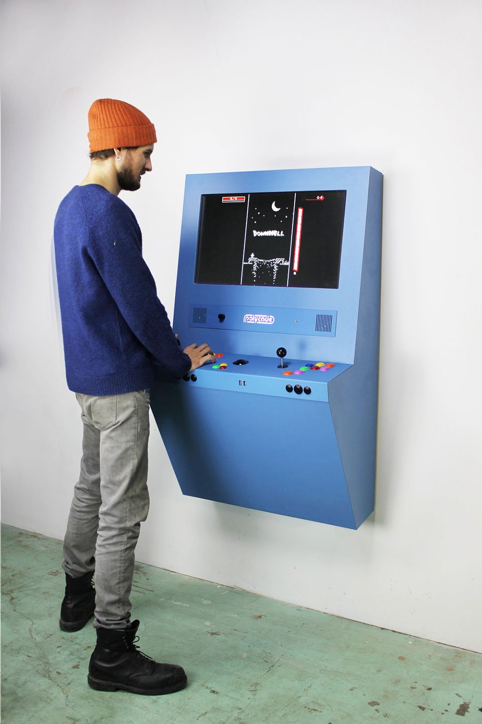 Polycade Wall-mounted Arcade Game Platform