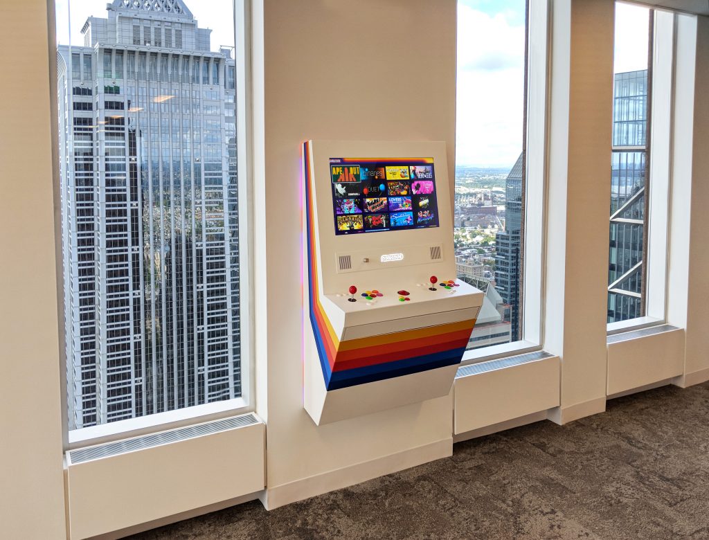 Polycade Wall-mounted Arcade Game Platform
