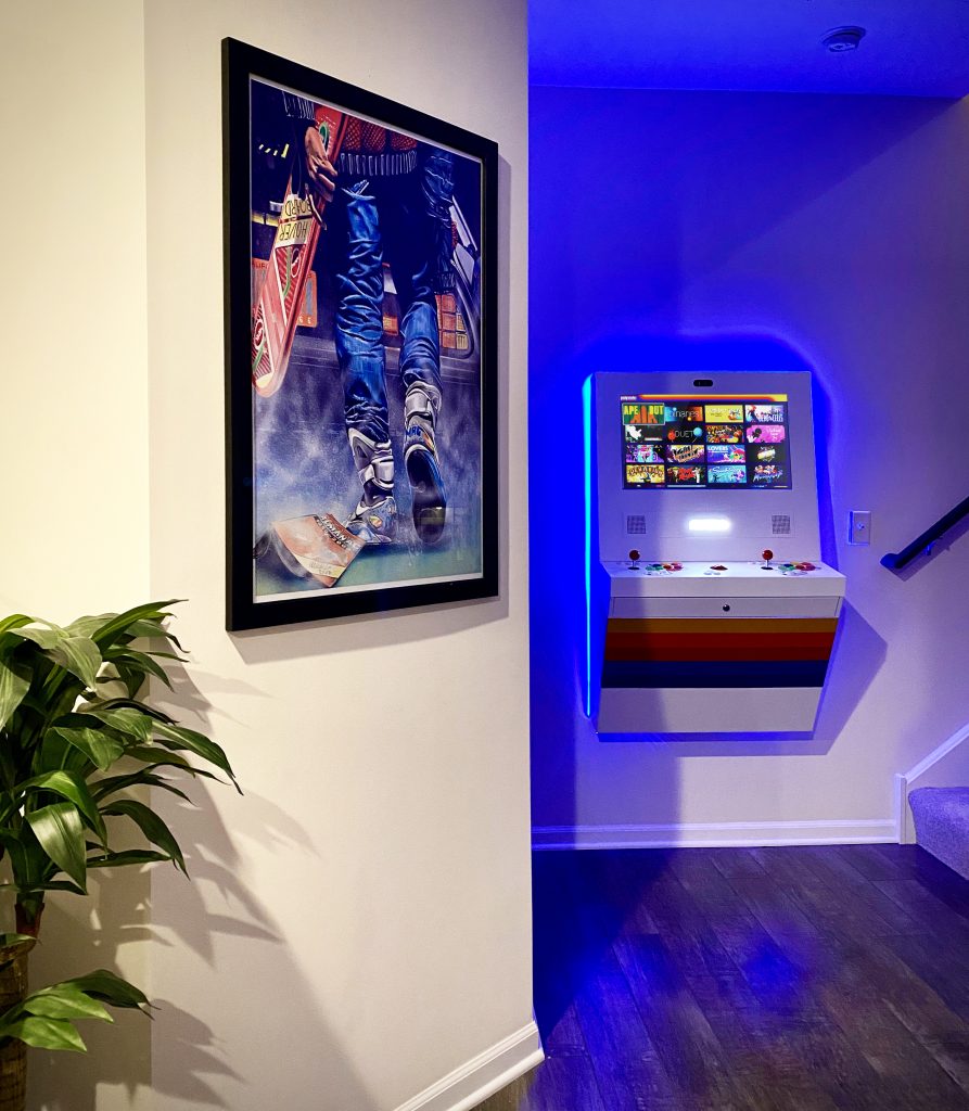 Polycade Wall-mounted Arcade Game Platform