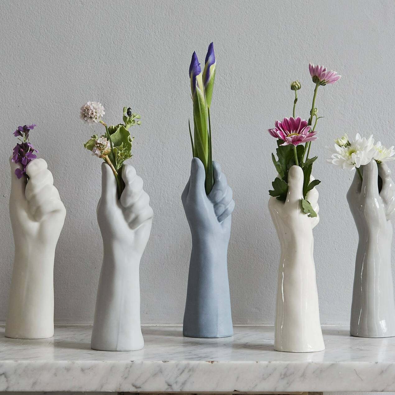 Porcelain Hand Vase