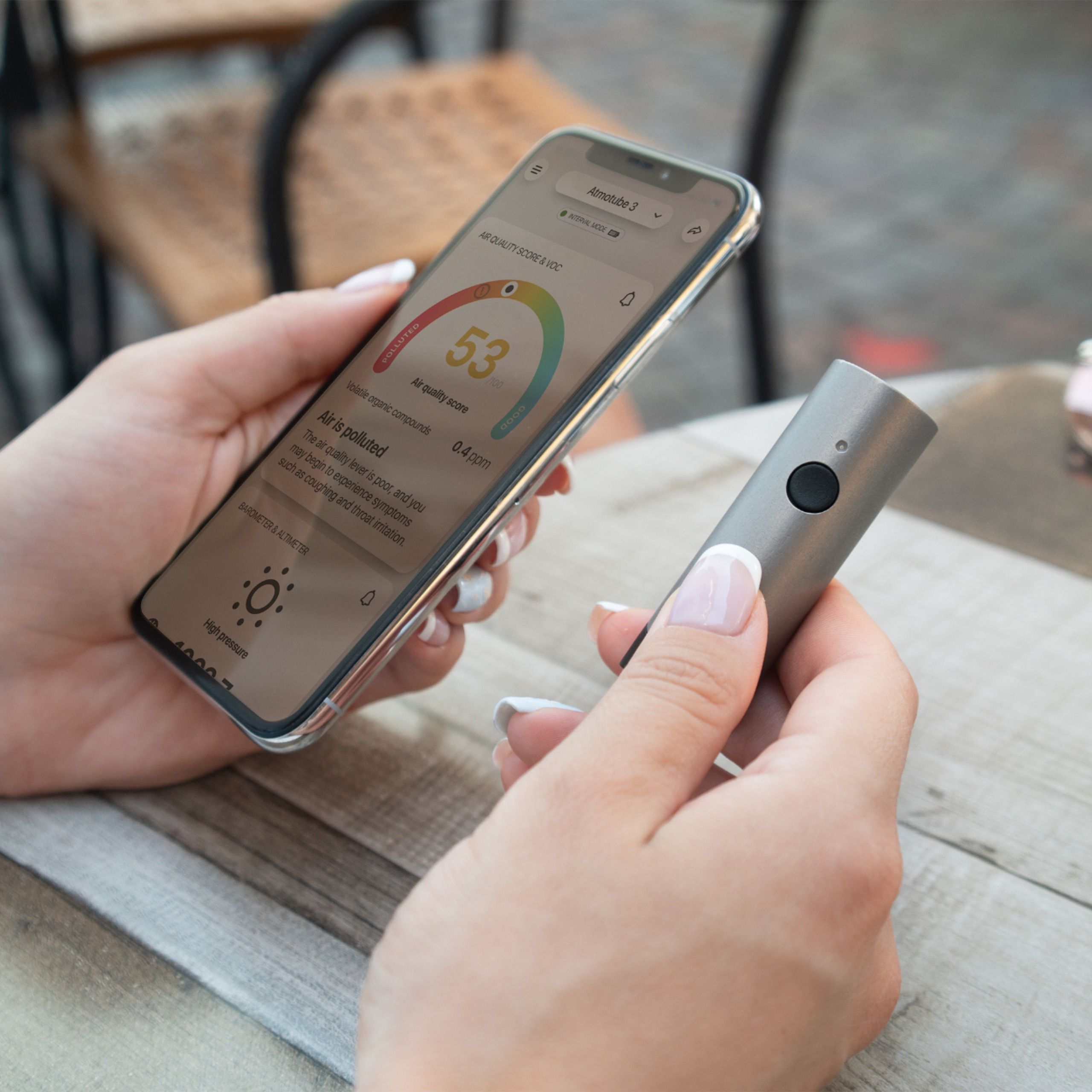 Portable Air Quality Monitor