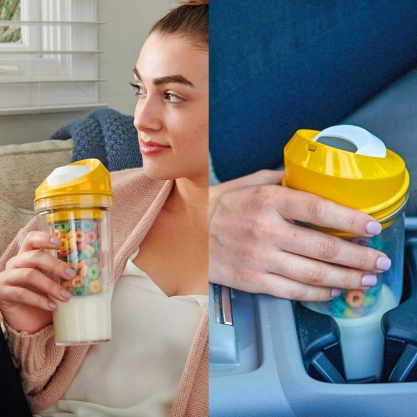 Portable Cereal Cup